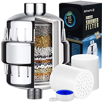15 Stage Shower Filter, High Output Shower Water