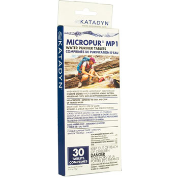 Katadyn Micropur MP1 Water Purification Tablets